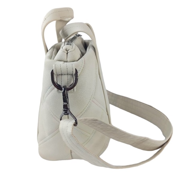 Lug Dory bag  Matte Luxe Crossbody Tote Handles Pebble purse GUC - Picture 5 of 13